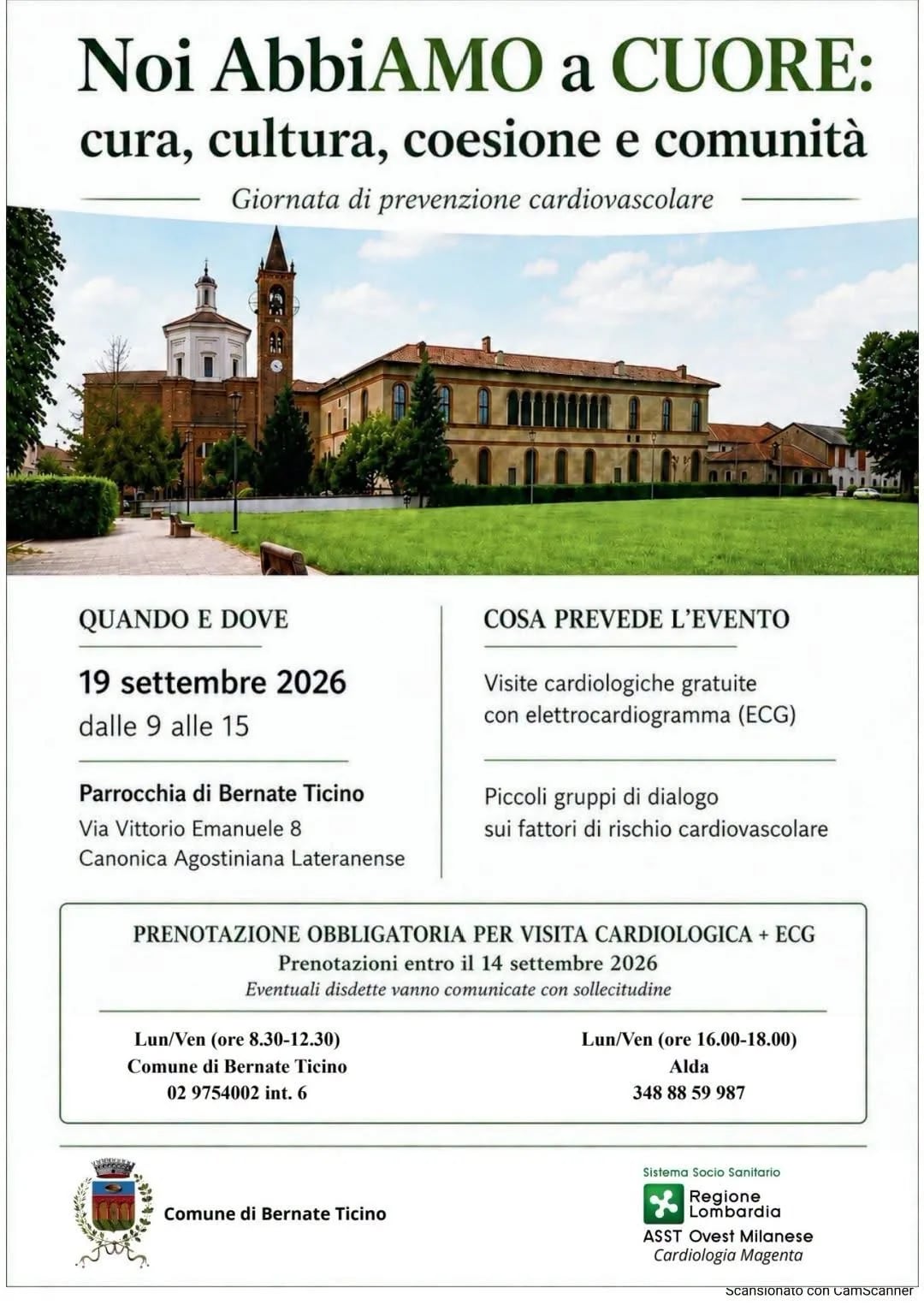 Noi AbbiAMO a CUORE 2026: Giornata di prevenzione cardiovasc