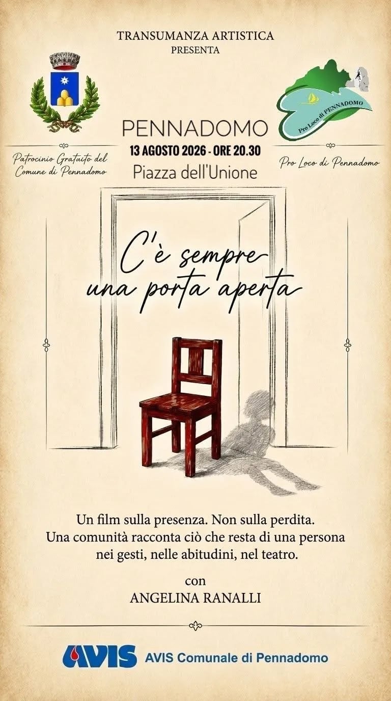 Locandina Transumanza Artistica Pennadomo 2026 a Pennadomo (Chieti)