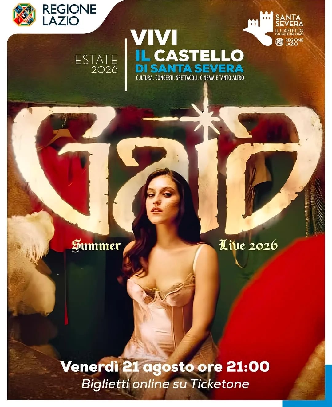 Vivi il Castello di Santa Severa - Said Summer Live 2026