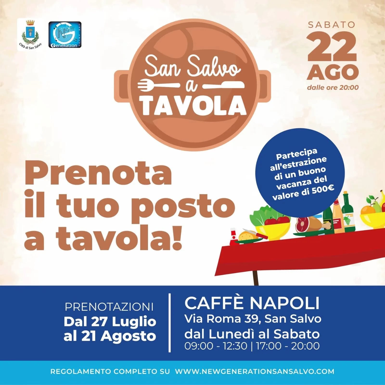 Locandina San Salvo a Tavola 2026 a San Salvo (Chieti)