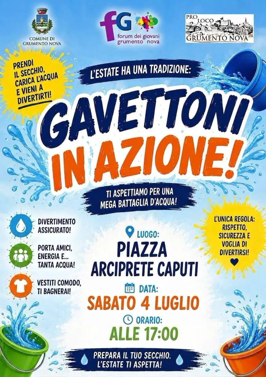 Gavettoni in Azione! 2026