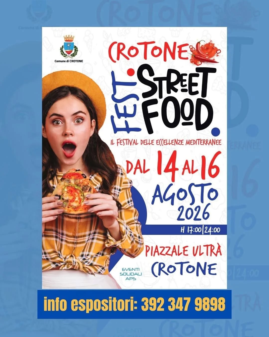 Locandina Crotone Fest Street Food 2026 a Crotone (Crotone)