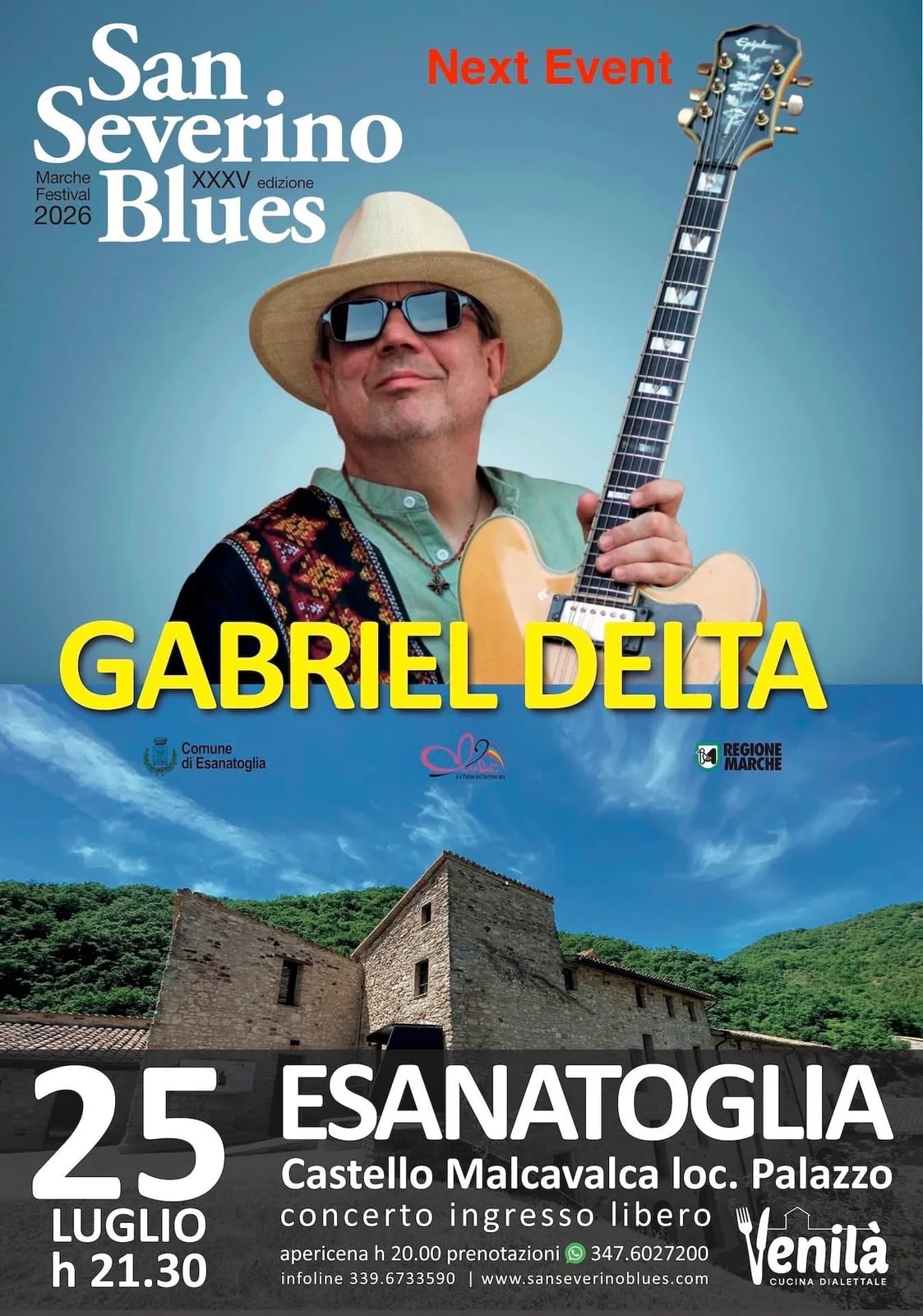 San Severino Blues XXXV Edizione 2026