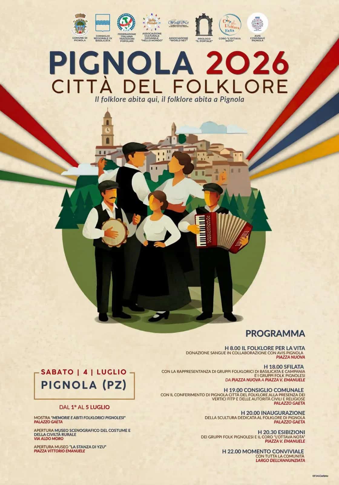 Pignola Città del Folklore 2026