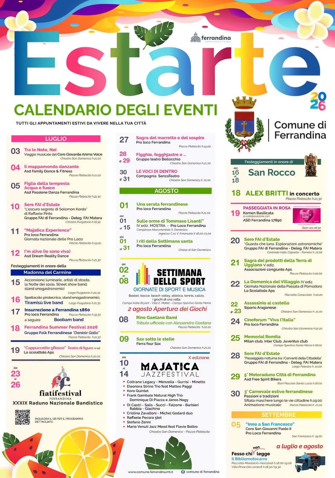 SETTIMANA DELLO SPORT 2026