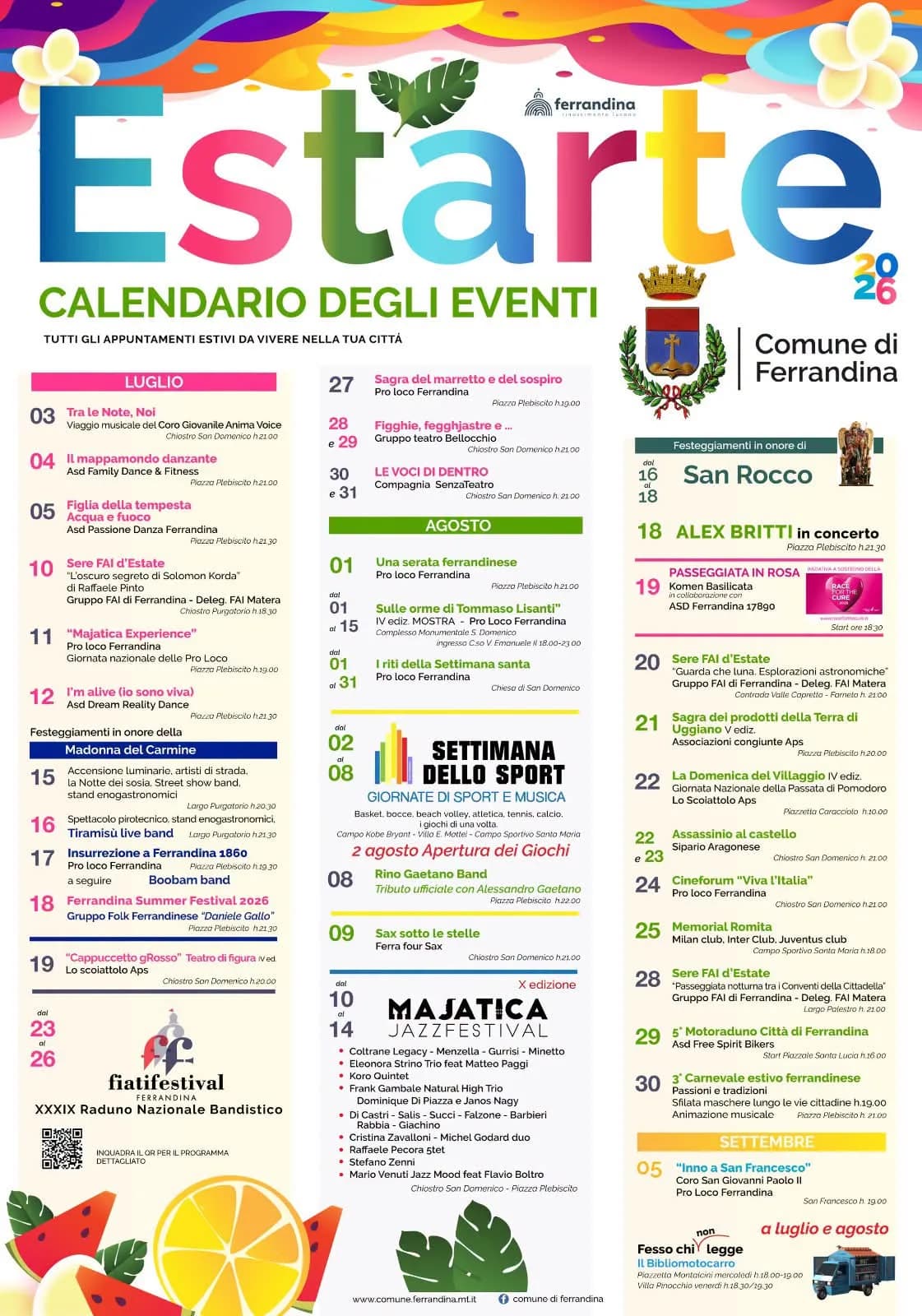 SETTIMANA DELLO SPORT 2026