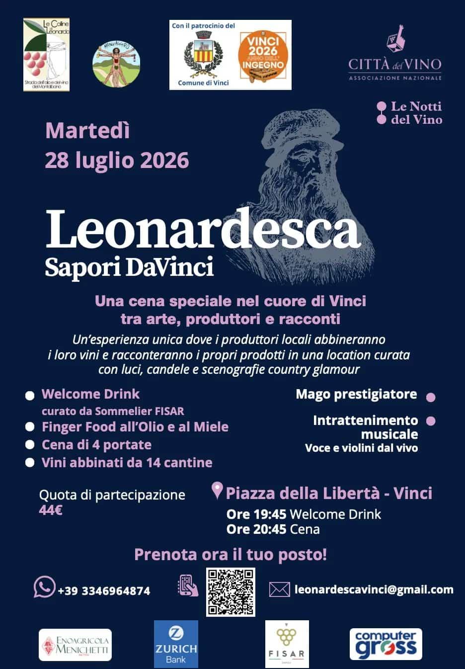 Leonardesca Sapori DaVinci 2026