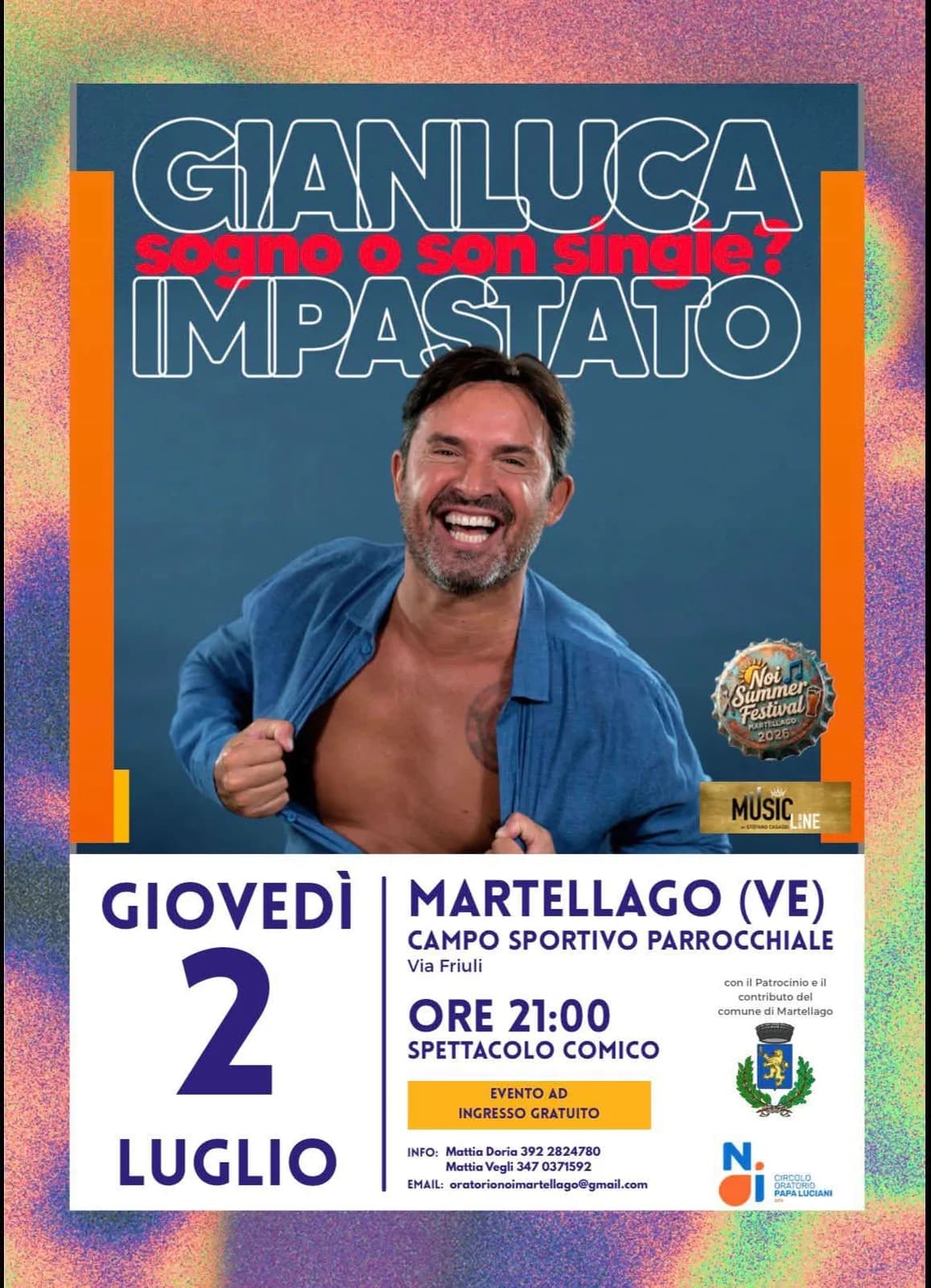Gianluca Impastato Sogno o Son Single? 2026