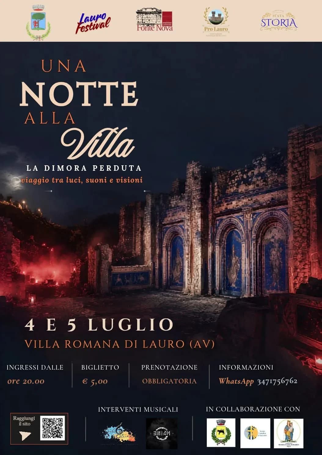 Una Notte alla Villa 2026