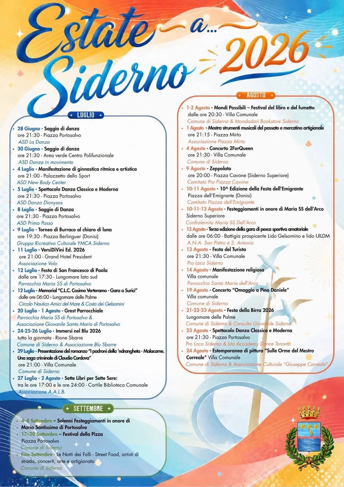 Locandina Estemporanea di pittura "Sulle Orme del Mestro Correale" 202 a Siderno (Reggio calabria)