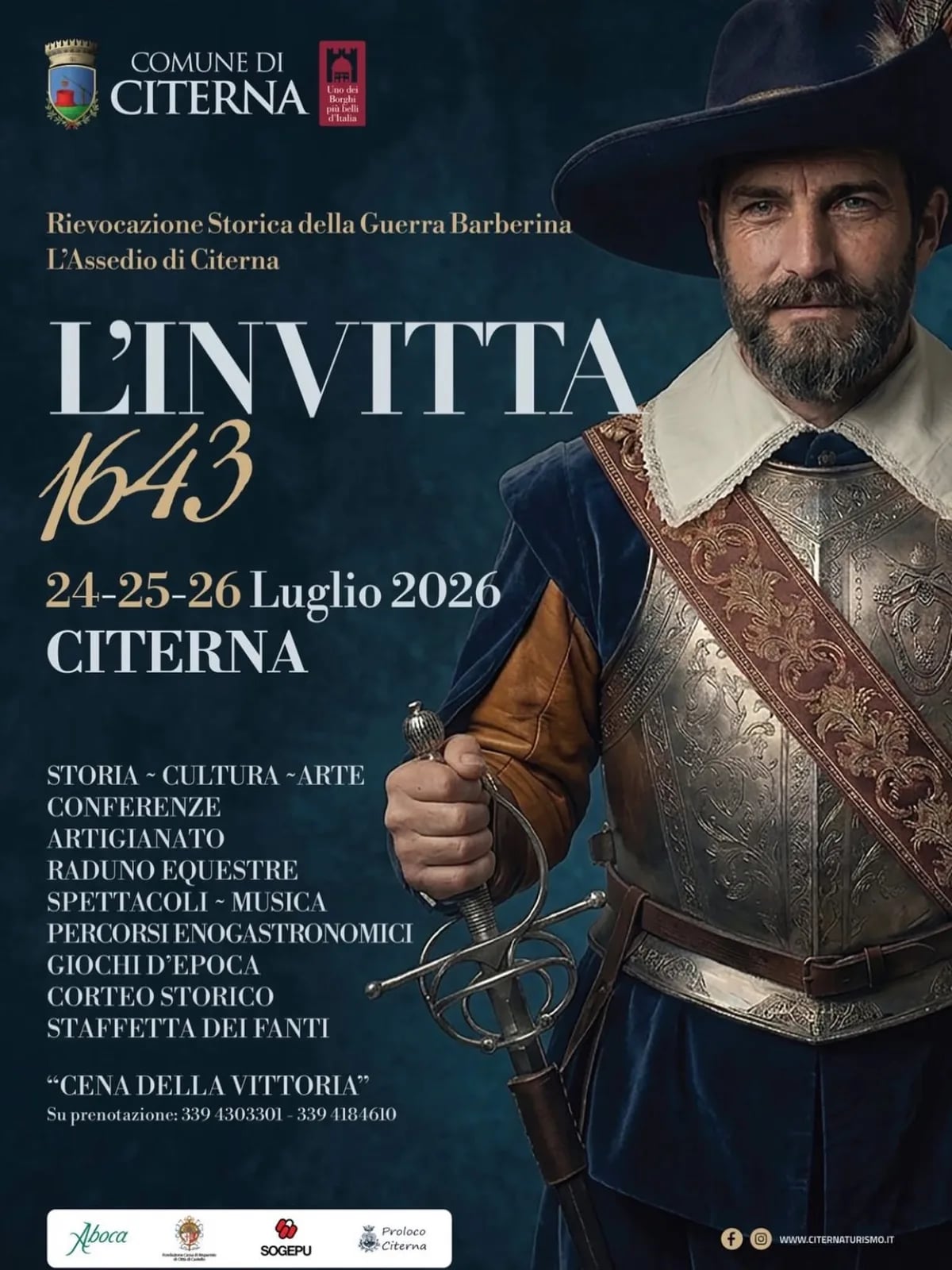 Rievocazione Storica della Guerra Barberina L'Invitta 1643 2