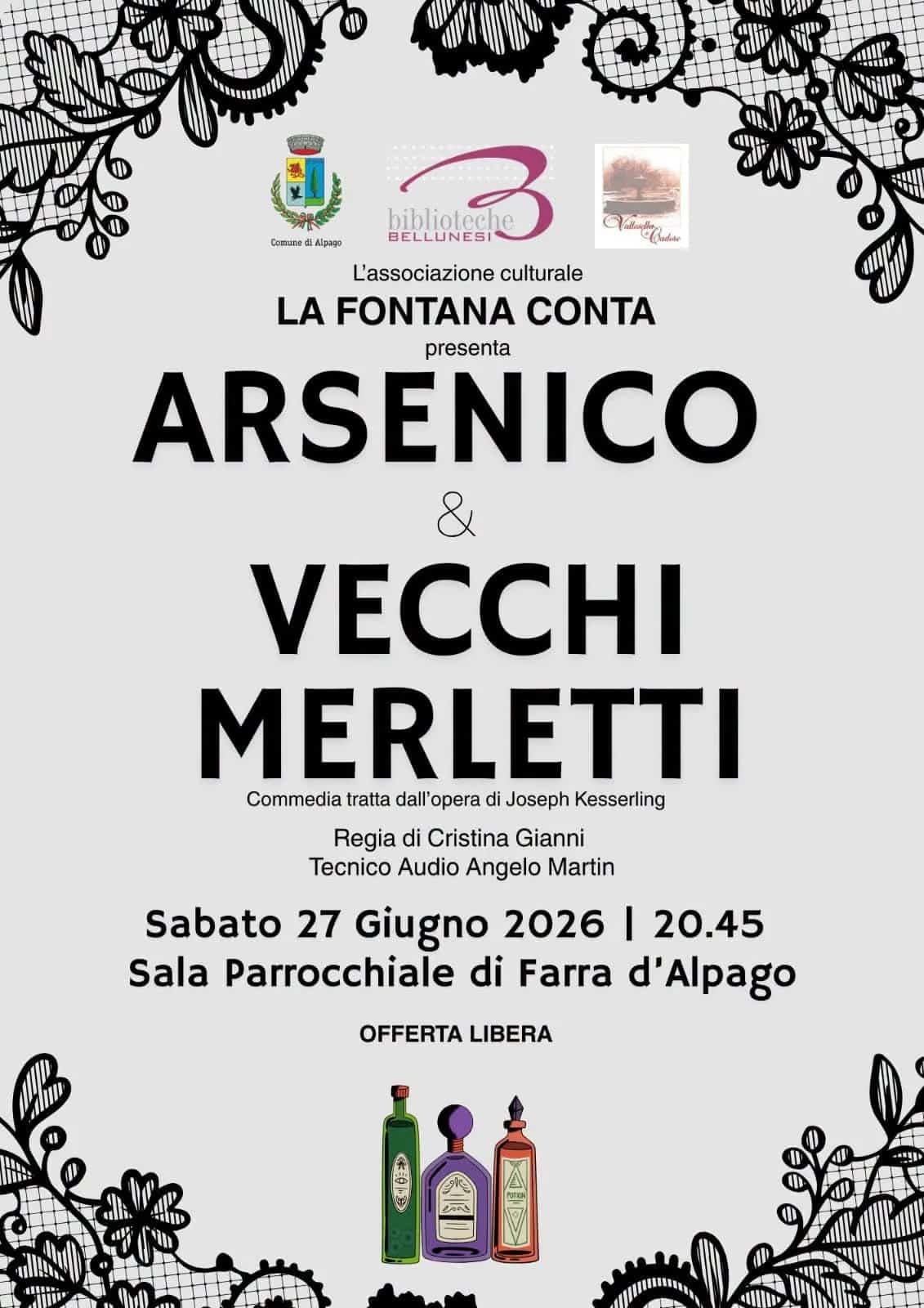 Arsenico & Vecchi Merletti 2026