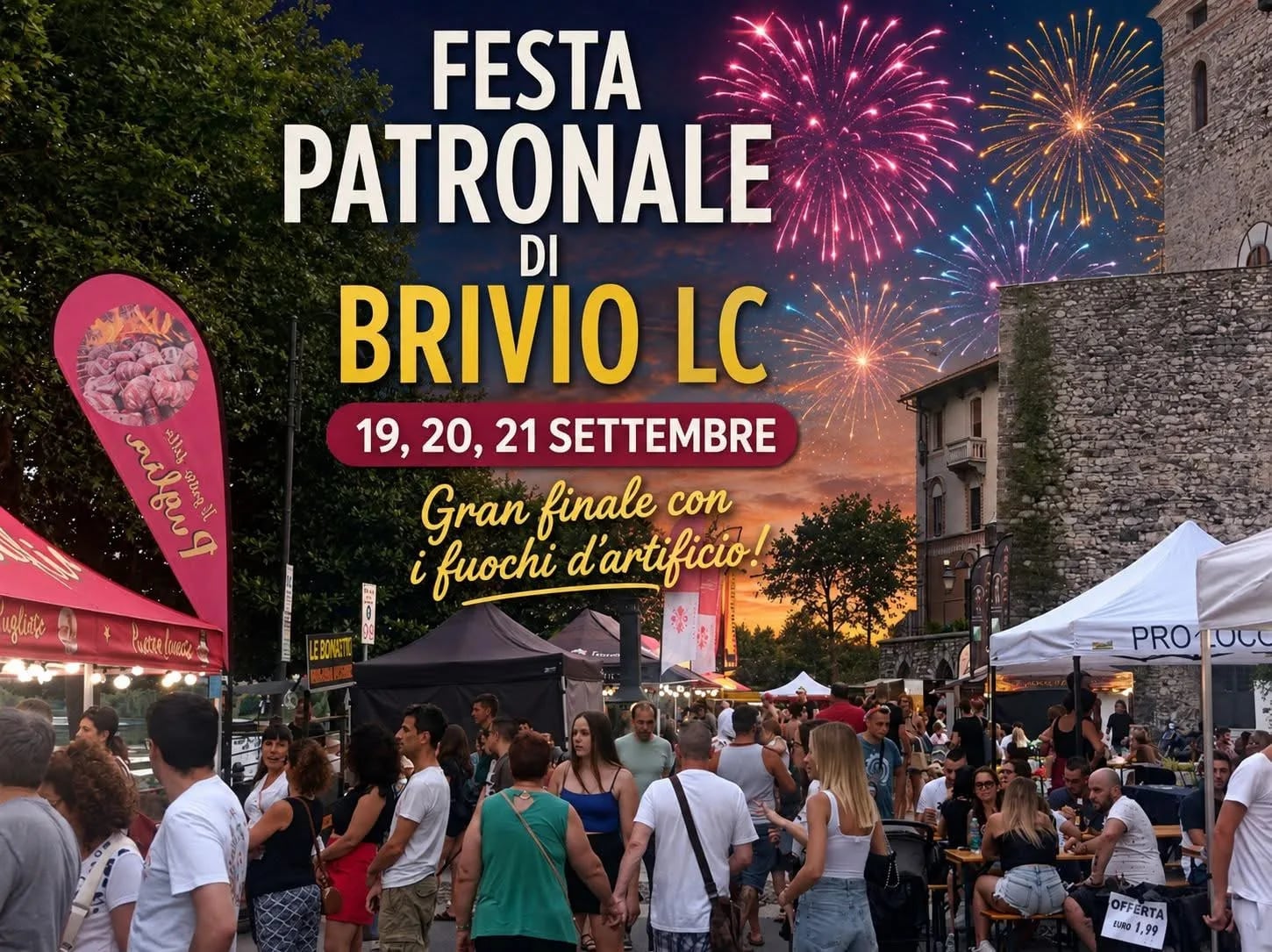 Locandina Festa Patronale di Brivio LC 2026 a Brivio (Lecco)