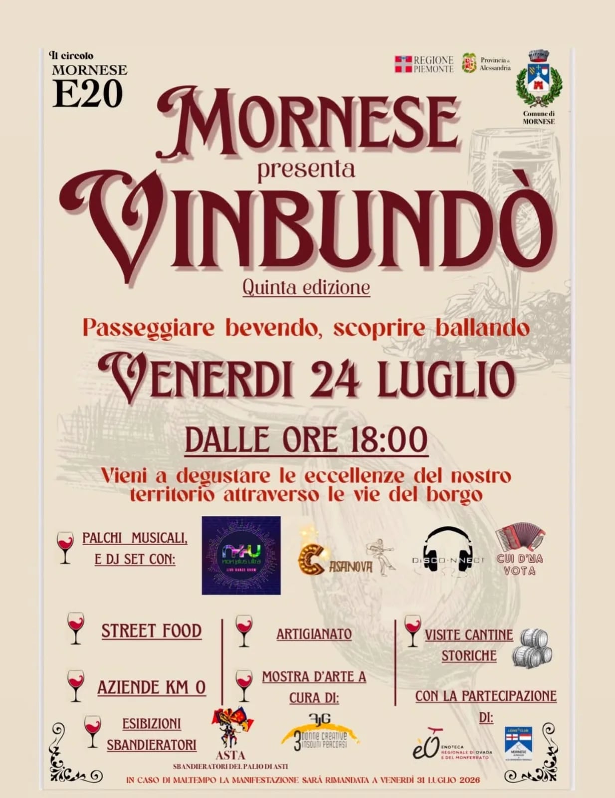 Vinbundò — 5ª edizione 2026