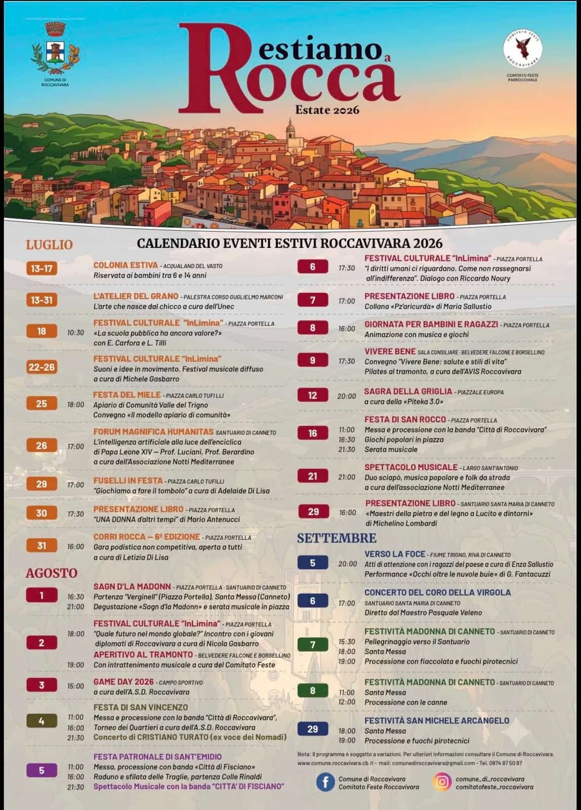 Sagn d'la Madonn 2026