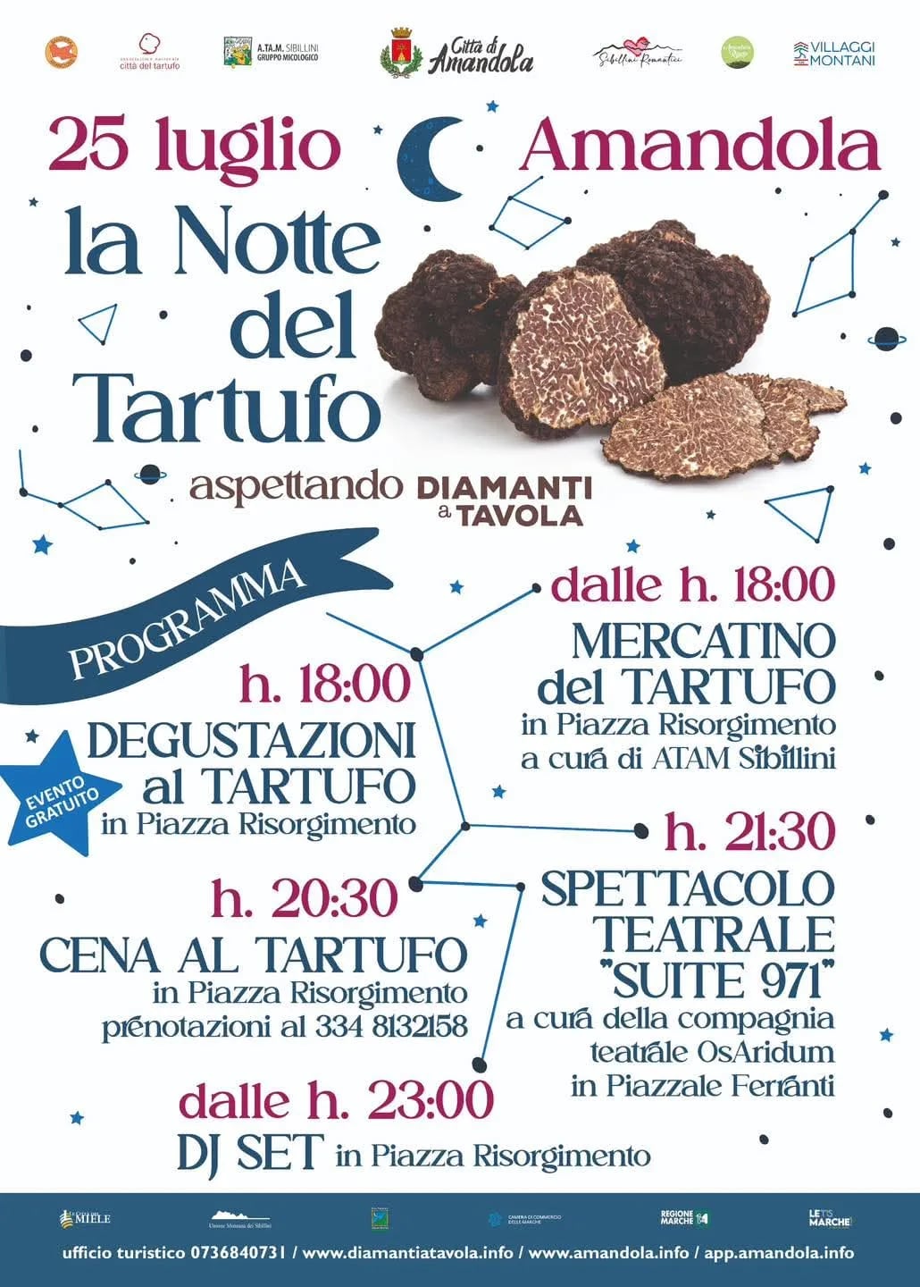 La Notte del Tartufo 2026 ad Amandola