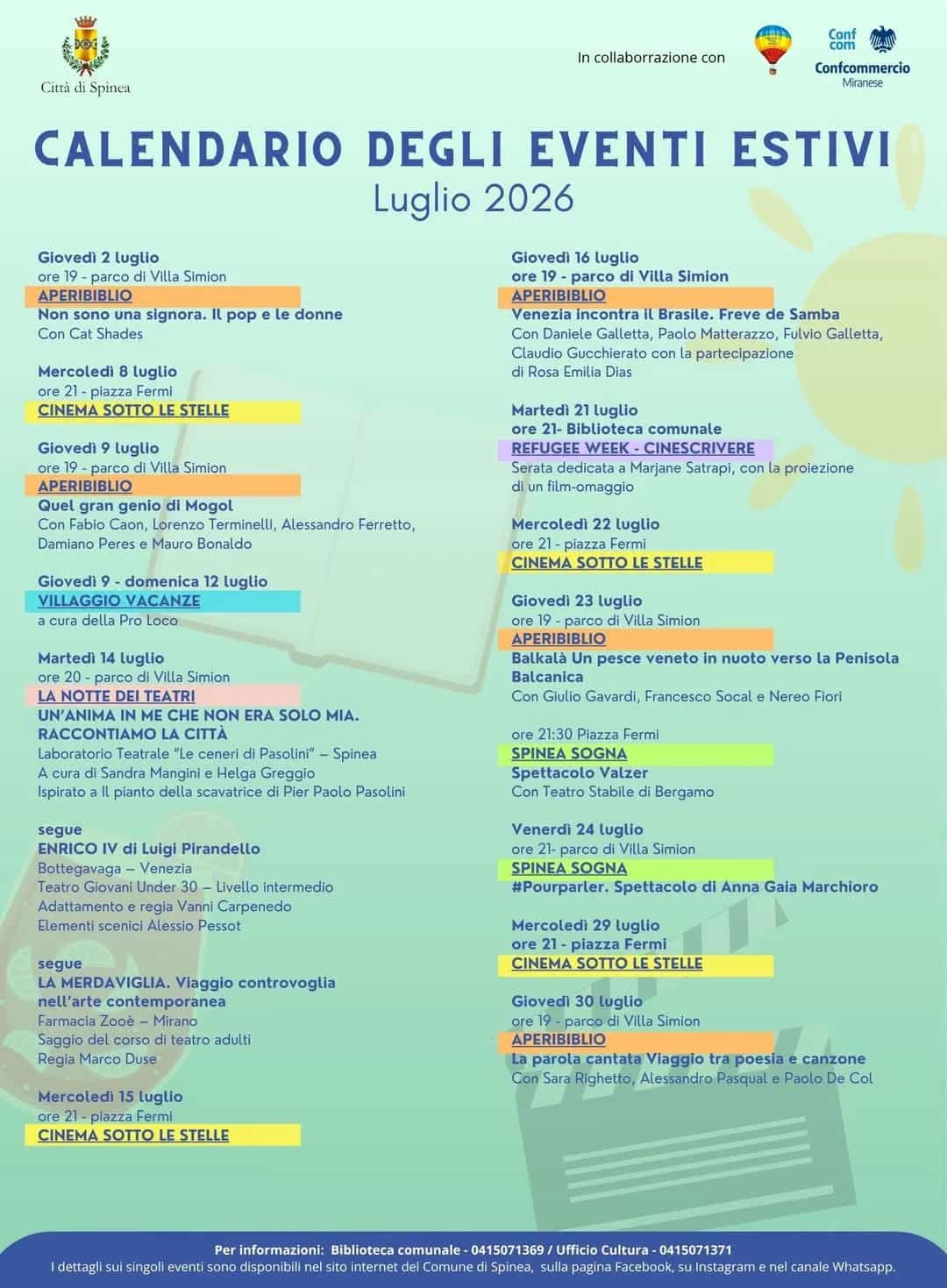 Cinema Sotto le Stelle — 15 luglio 2026