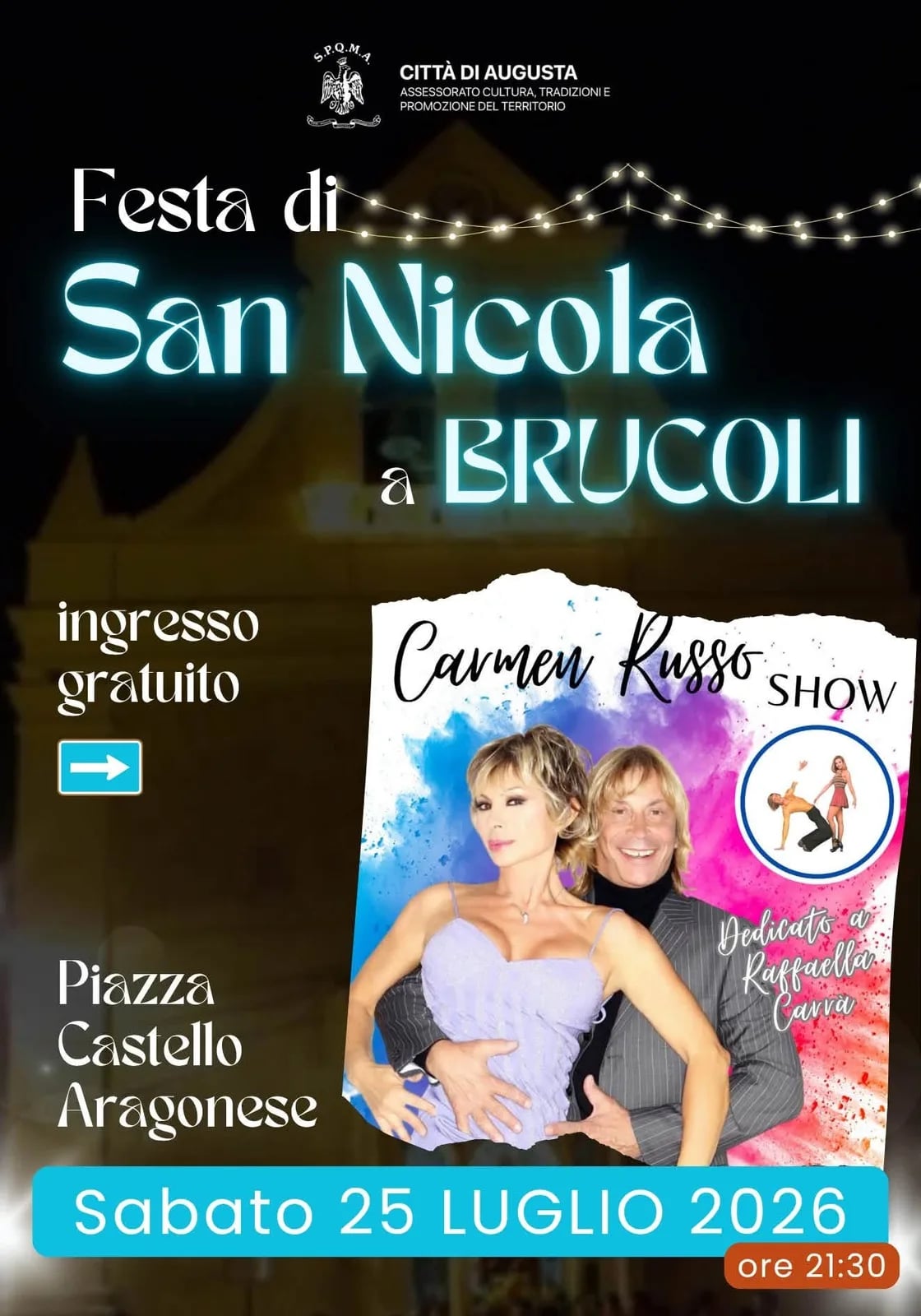 Festa di San Nicola a Brucoli 2026
