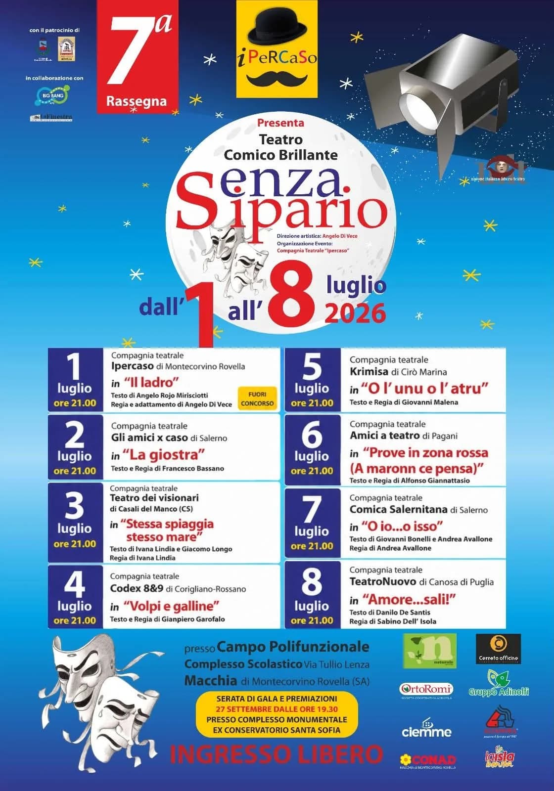 7ª Rassegna Senza Sipario 2026