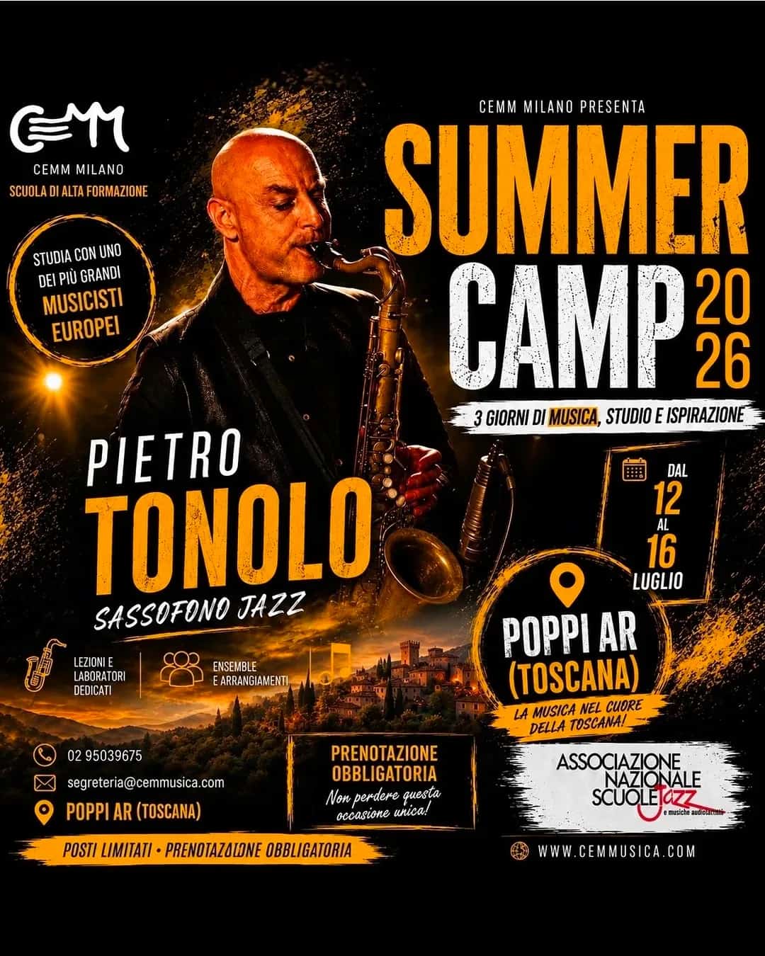 Summer Camp Pietro Tonolo 2026