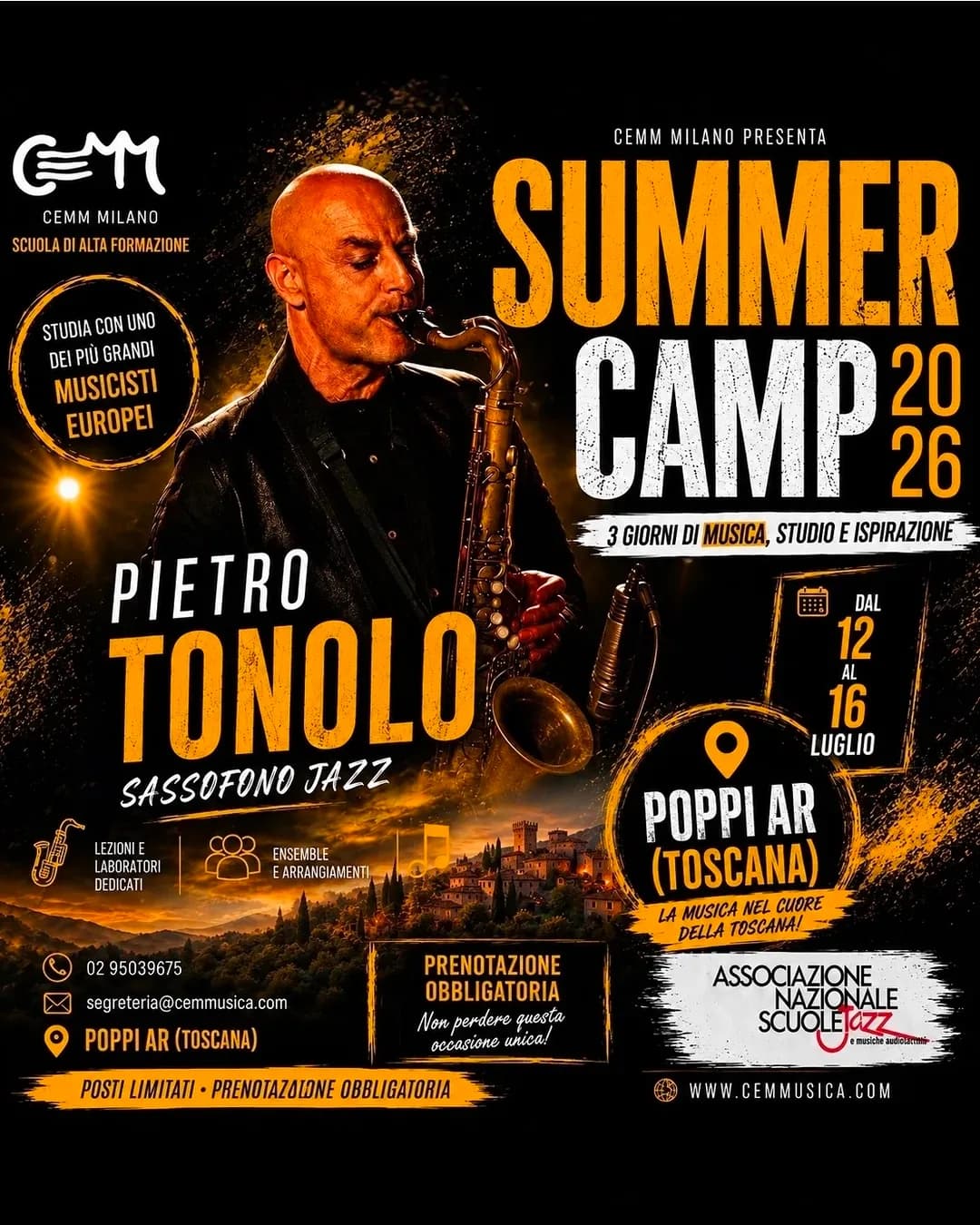 Summer Camp Pietro Tonolo 2026