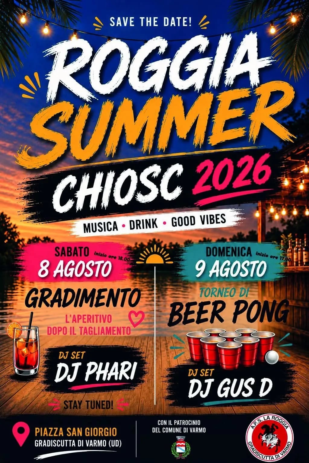 Roggia Summer Chiosc 2026 - 9 Agosto