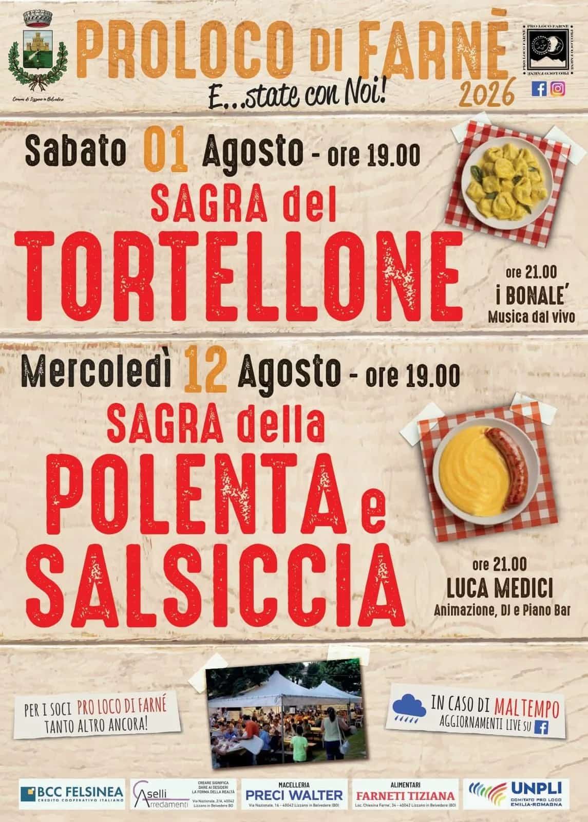 Sagra del Tortellone 2026