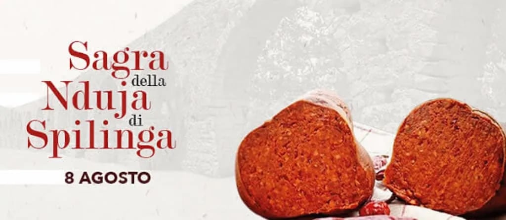 Locandina Sagra della Nduja di Spilinga 2026 a Spilinga (Vibo valentia)