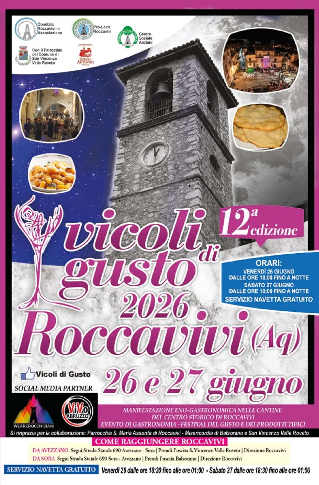 Vicoli di Gusto 2026