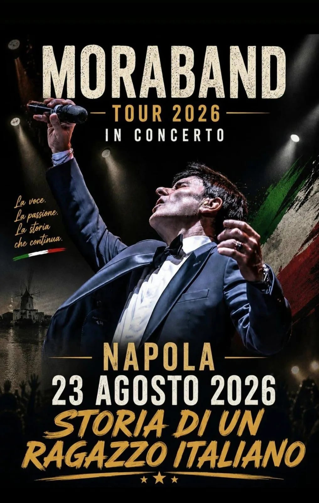 Locandina Moraband Tour 2026 in Concerto a Napoli a Napoli (Napoli)