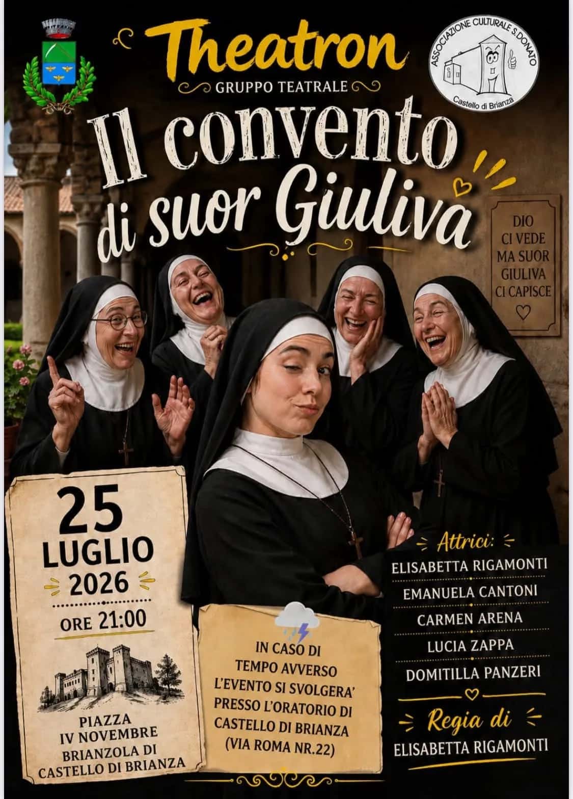 Il convento di suor Giuliva 2026