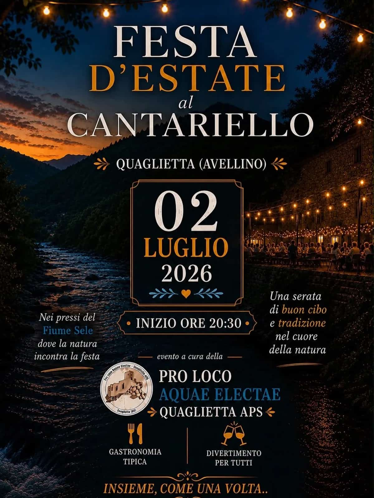 Festa d'Estate al Cantariello 2026