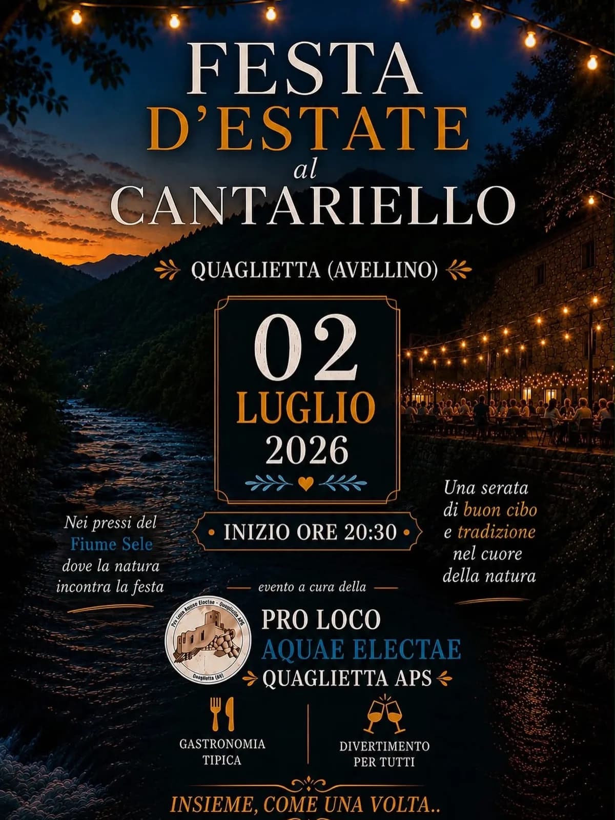 Festa d'Estate al Cantariello 2026
