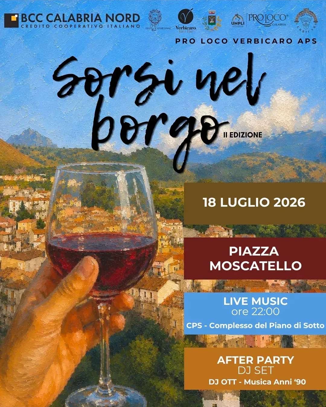 II Edizione Sorsi nel Borgo 2026