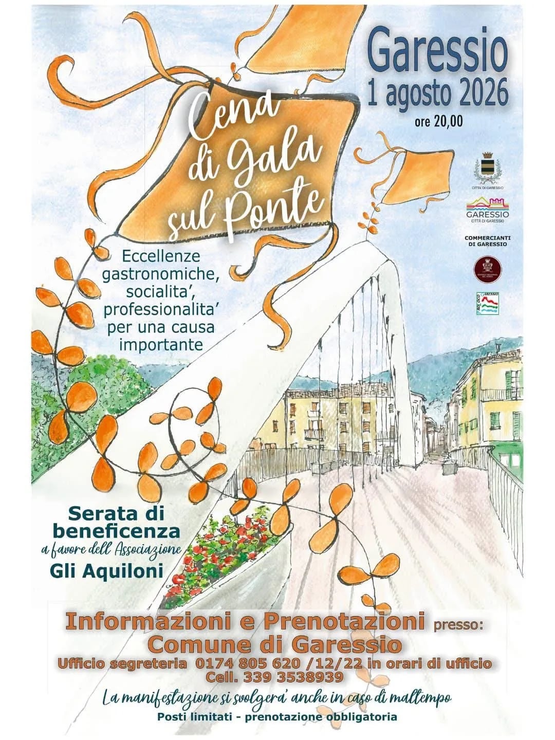 Cena di Gala sul Ponte 2026