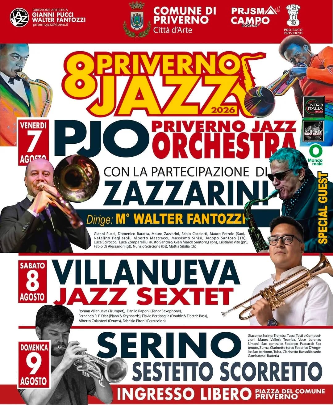 8° Priverno Jazz 2026