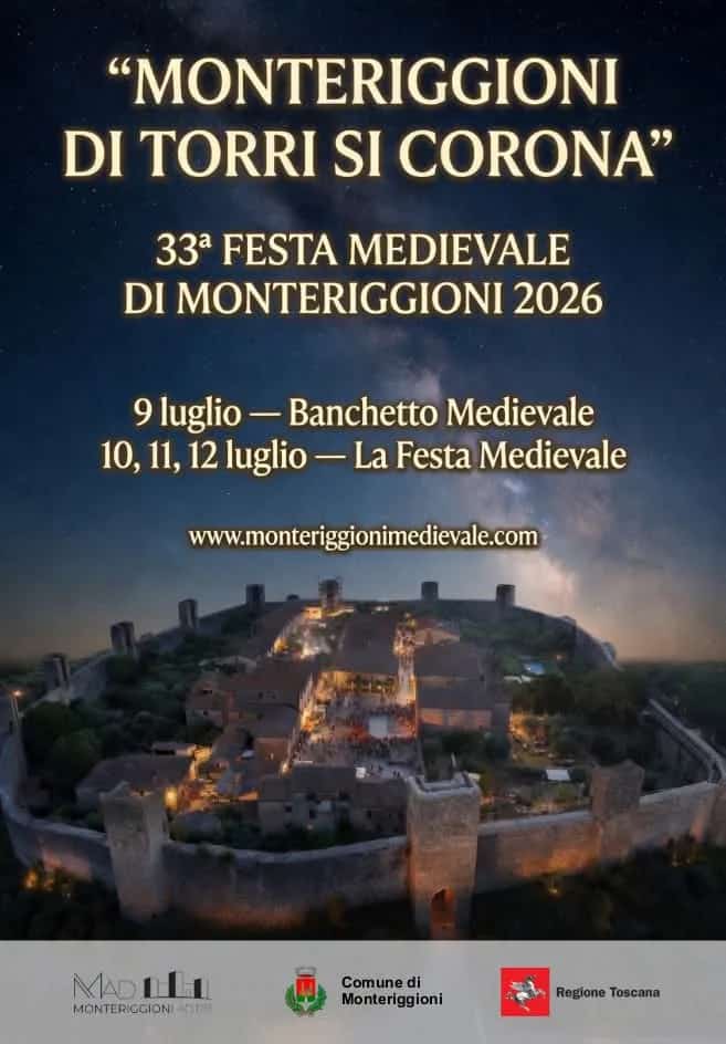 33ª Festa Medievale di Monteriggioni 2026