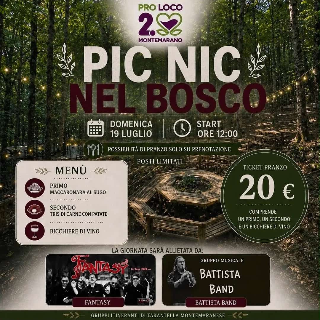 Pic Nic nel Bosco 2026