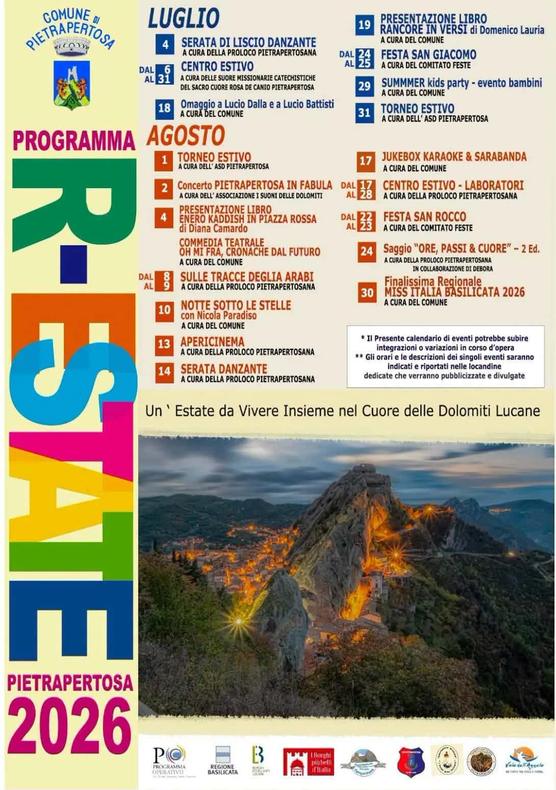Omaggio a Lucio Dalla e Lucio Battisti 2026