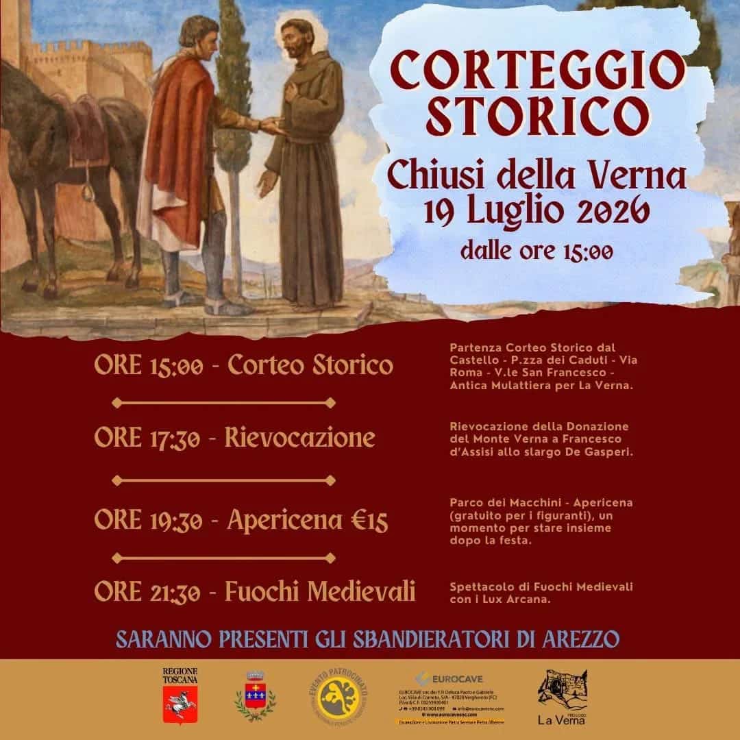 Corteggio Storico Chiusi della Verna 2026