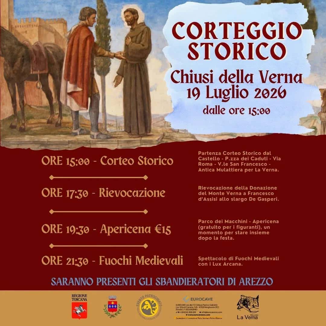 Corteggio Storico Chiusi della Verna 2026