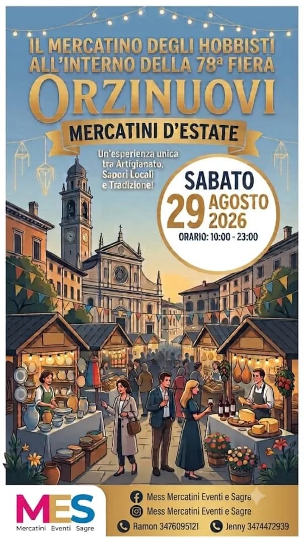 78ª Fiera Orzinuovi - Mercatino degli Hobbisti 2026