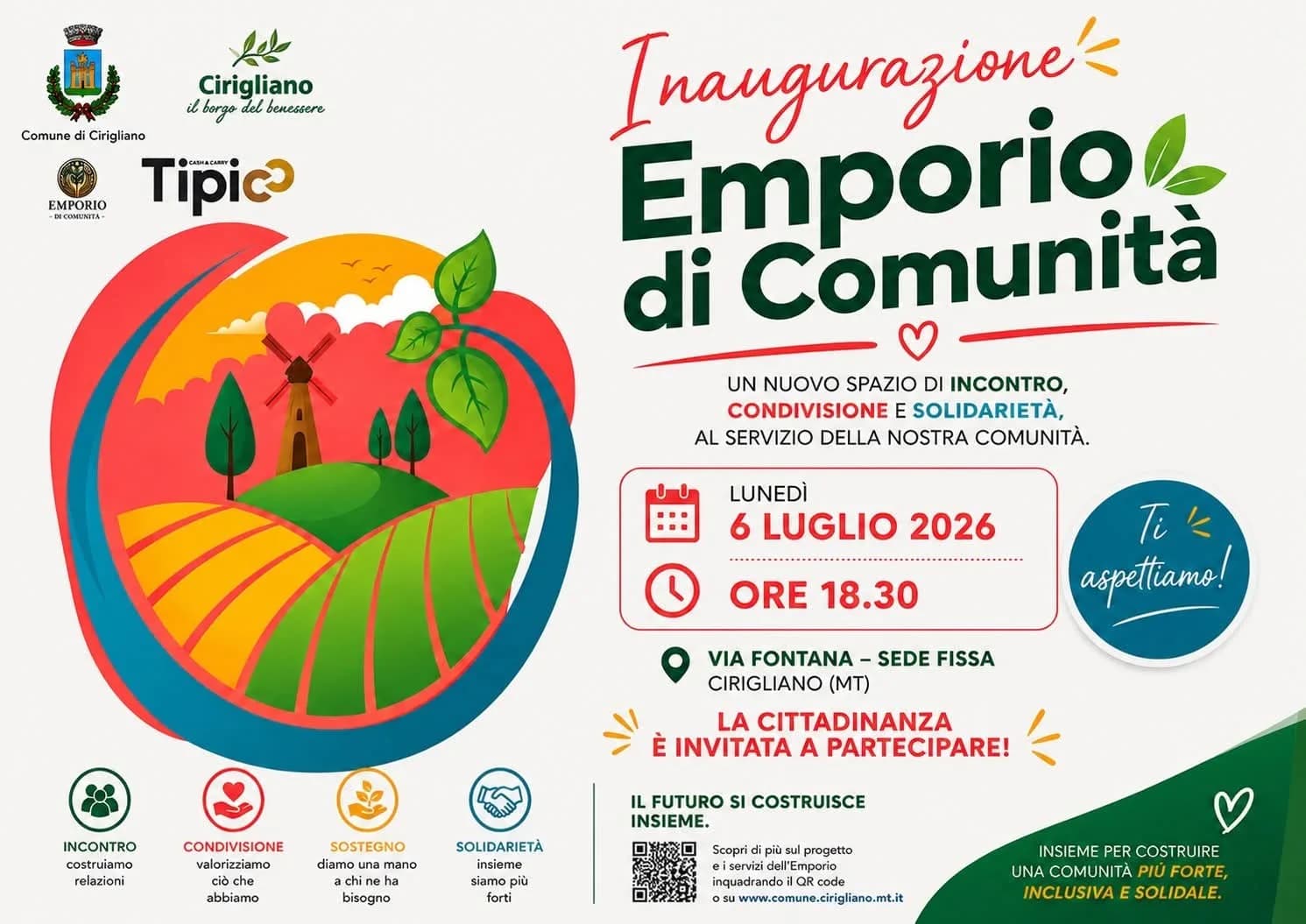 Inaugurazione Emporio di Comunità 2026