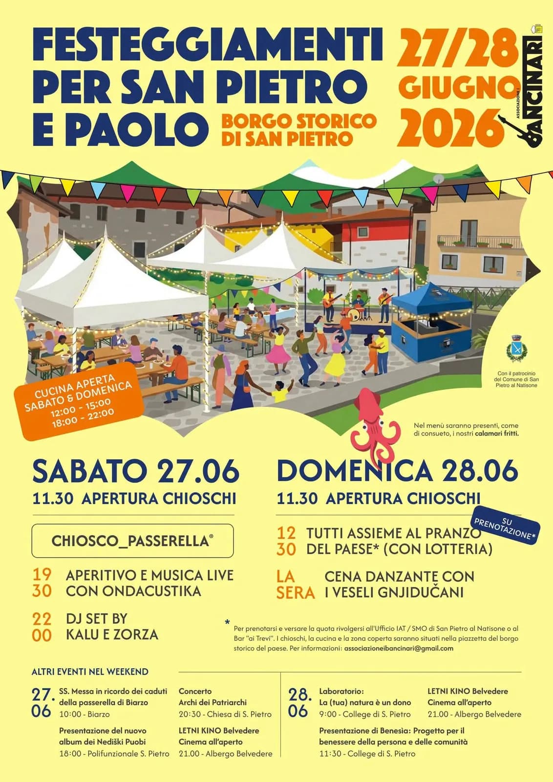 LETNI KINO Cinema all'aperto 2026