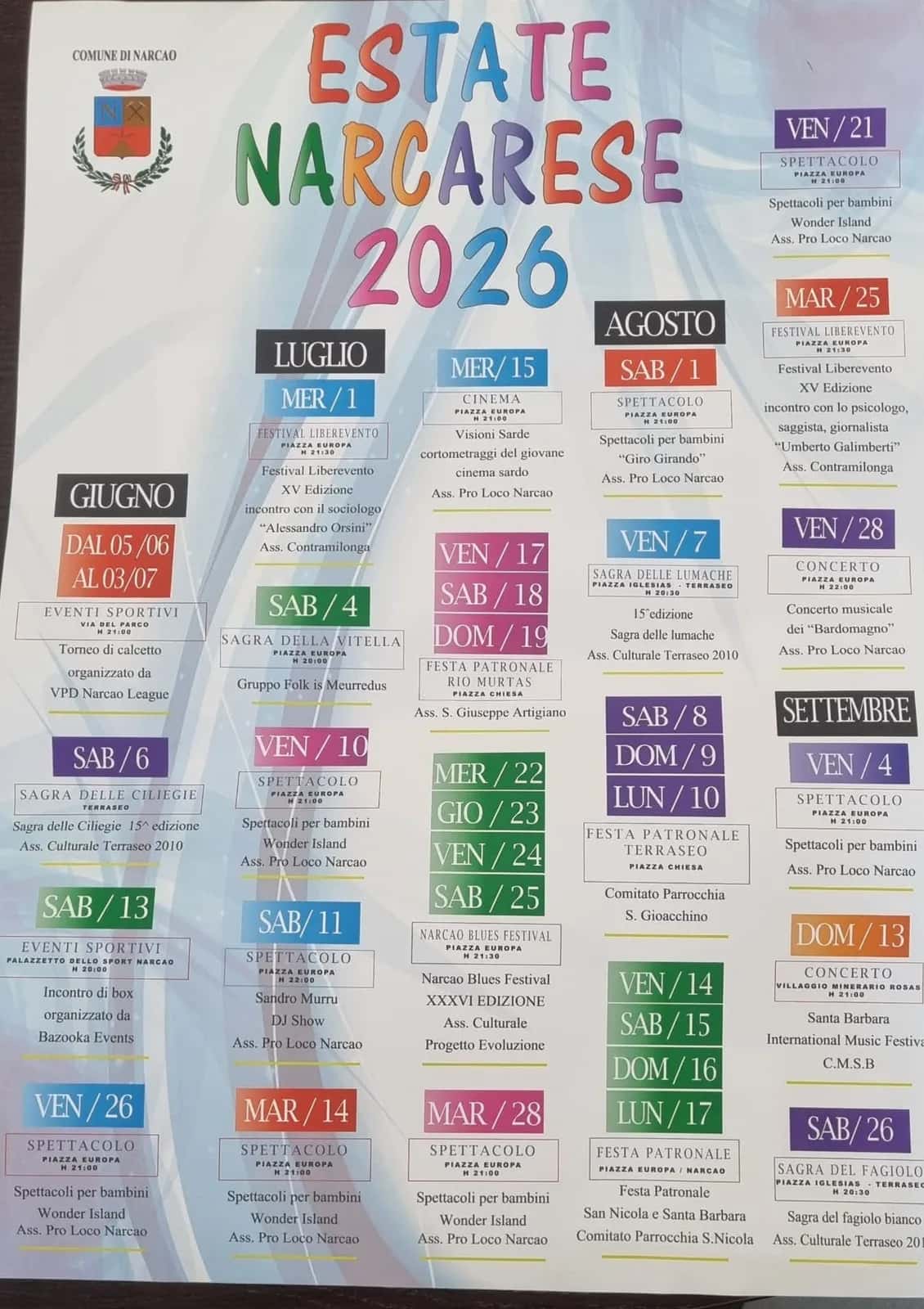 Spettacolo per bambini Wonder Island 2026