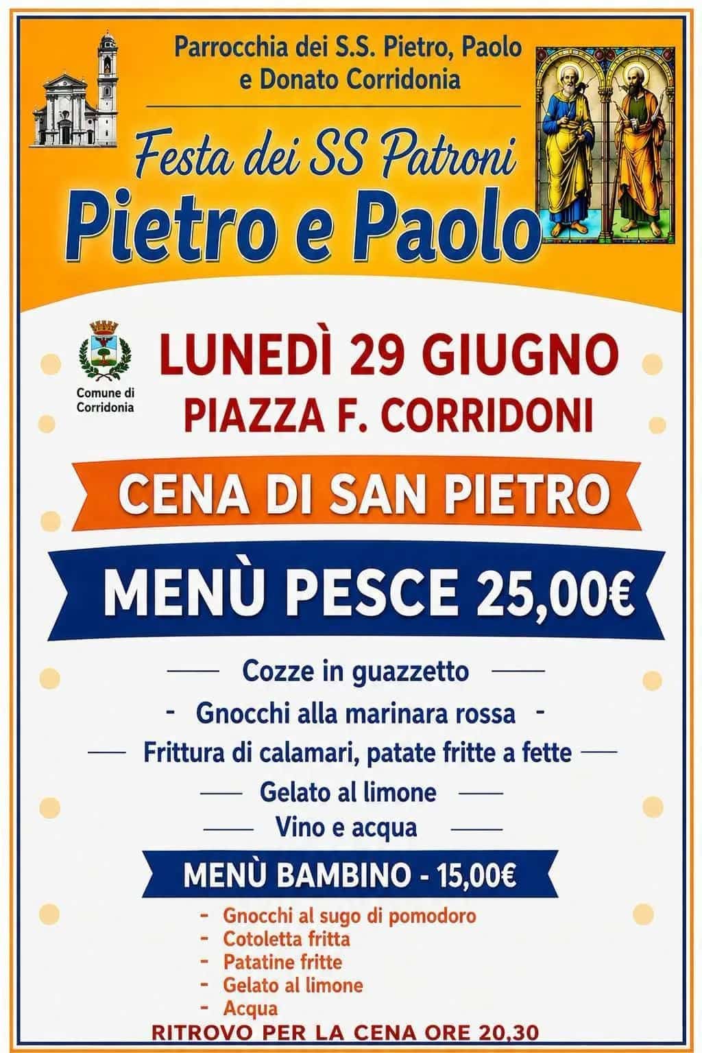 Festa dei SS Patroni Pietro e Paolo 2026