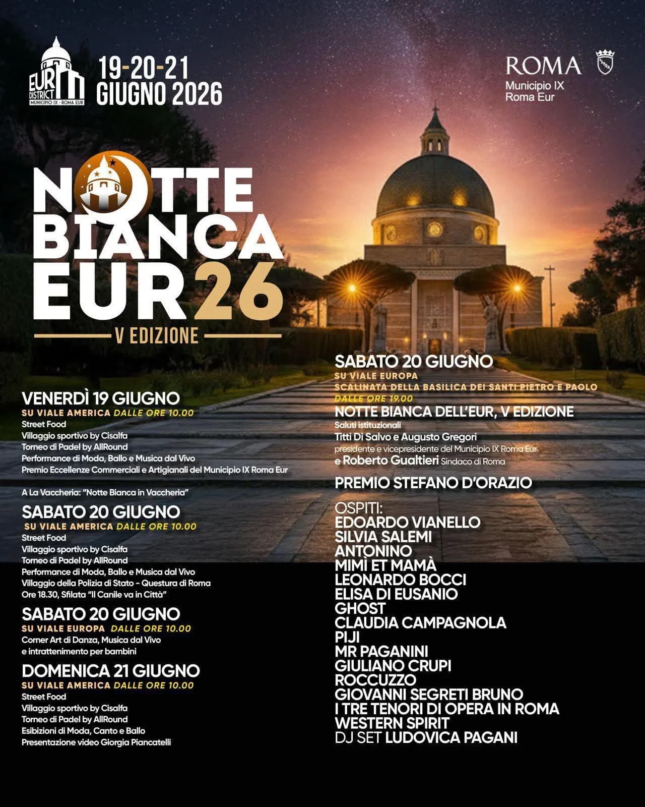 Notte Bianca EUR 2026
