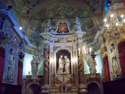 Oratorio della Visitazione accanto alla Porta della Pena a Ceriana