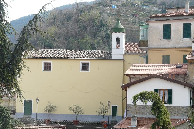 Oratorio di Santa Marta, sede della Confraternita dei Verdi, a Ceriana