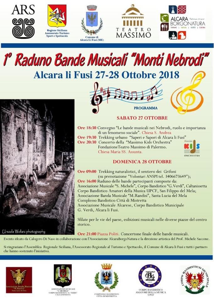 I° raduno Bande Musicali, 'Monti Nebrodi'